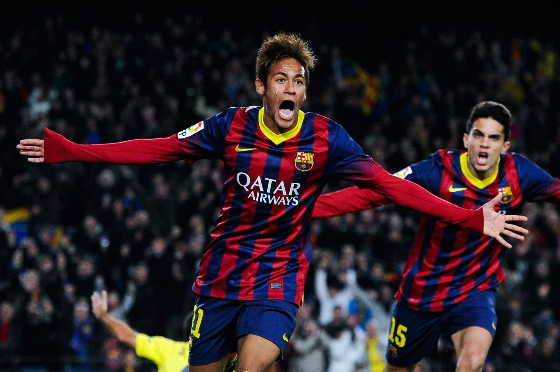 Neymar at Barca - Source: Getty